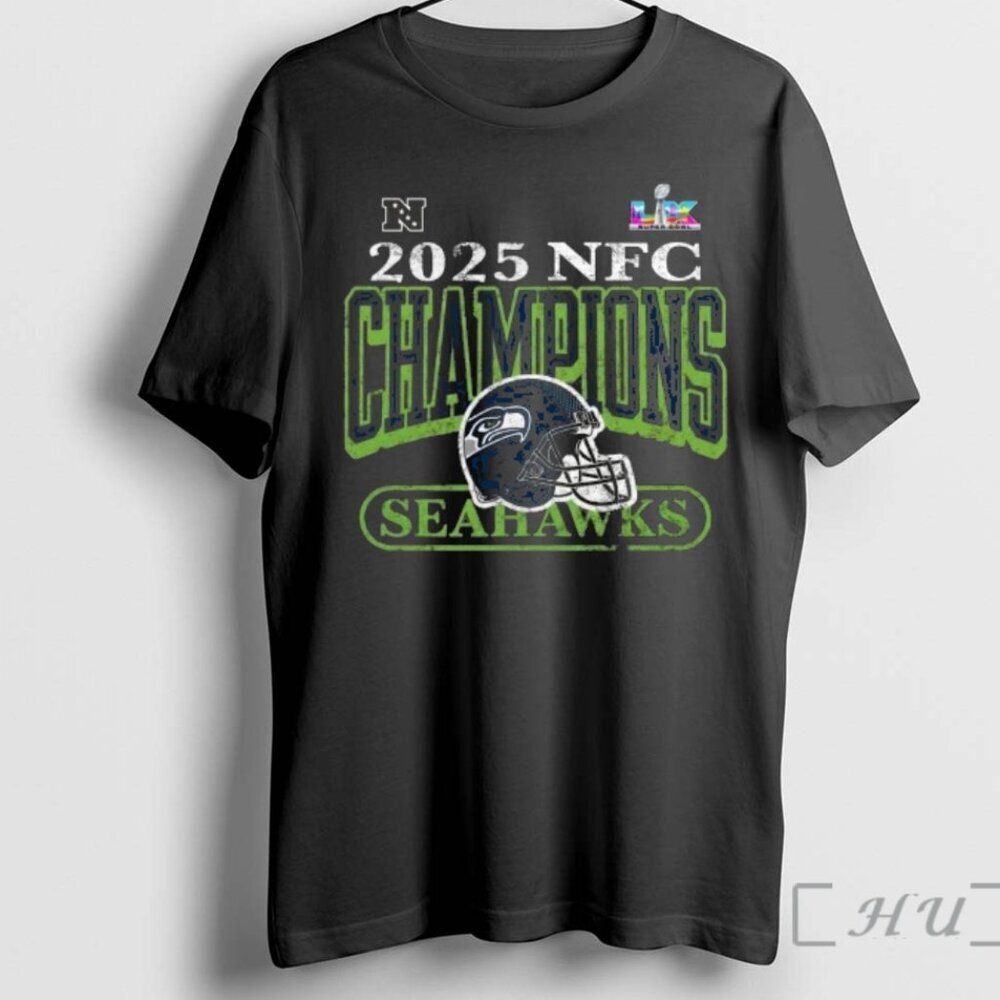 2025 Nfc Champions Seattle Seahawks Super Bowl Lx Bound Premium T Shirt 90